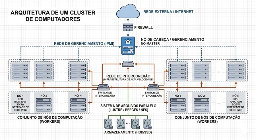 Cluster de Computadores de Alta Disponibilidade