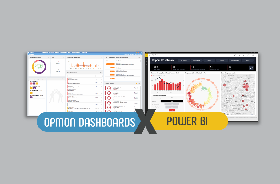 OpMon Dashboards e Power BI