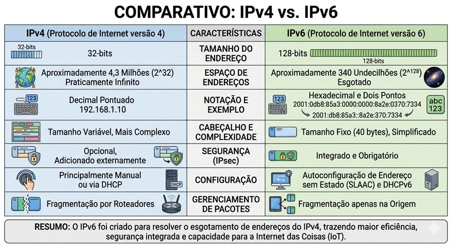IPV6 vs IPV4