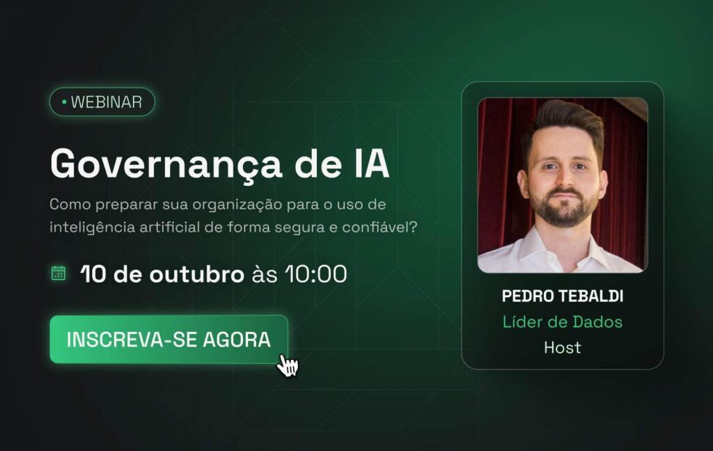 Webinar sobre Governança de IA