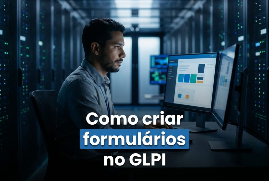 Como criar formulários no GLPI 11 em sala de servidores