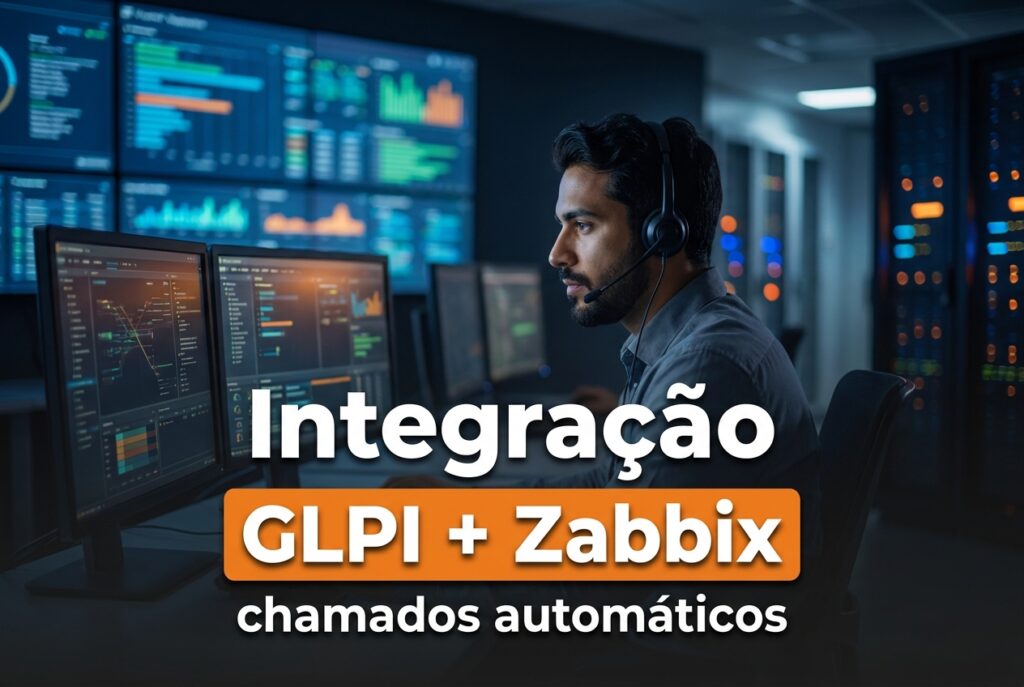 Integração GLPI + Zabbix: chamados automáticos a partir de alertas