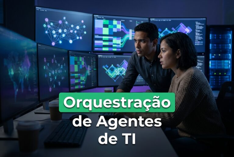 Orquestração de agentes de TI