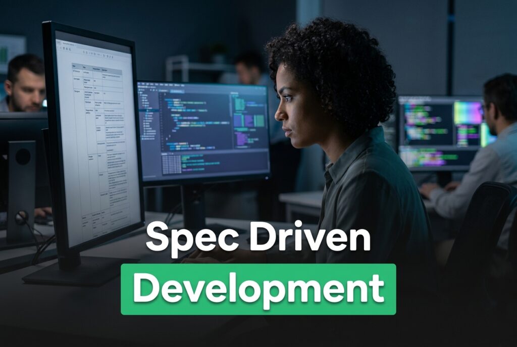 Capa do artigo sobre spec driven development (SDD)